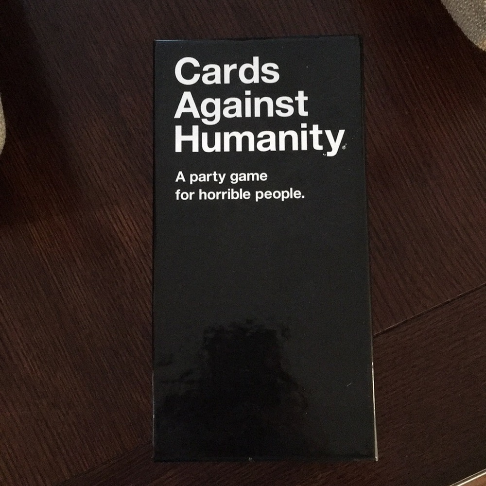 Cards against humanity game